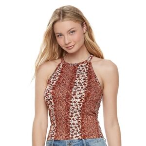 Mudd Halter Tank Top S Xs